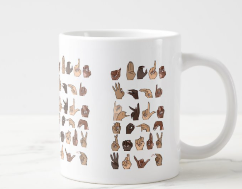 ALPHABET - JUMBO MUG